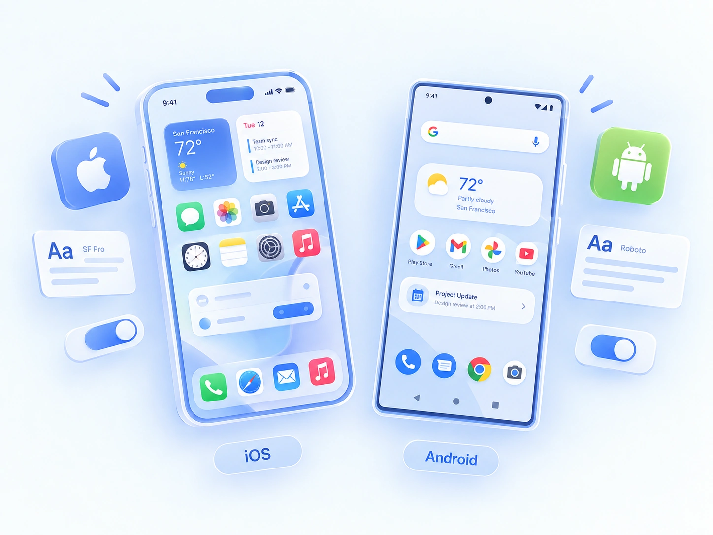 iOS and Android Are Different Systems, Not One Design Reused Twice